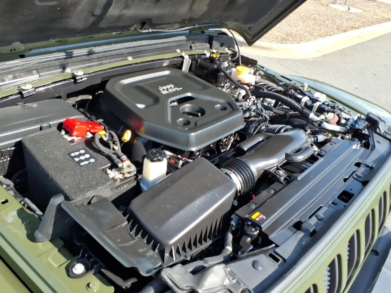 Used 2021 Sarge Green Clearcoat Jeep Unlimited Rubicon image 32