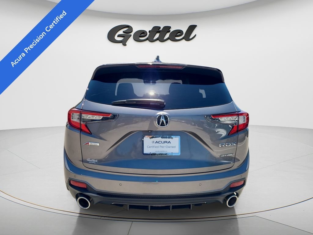 Certified Used 2022 Liquid Carbon Metallic Acura SH-AWD A-SPEC ADV image 7