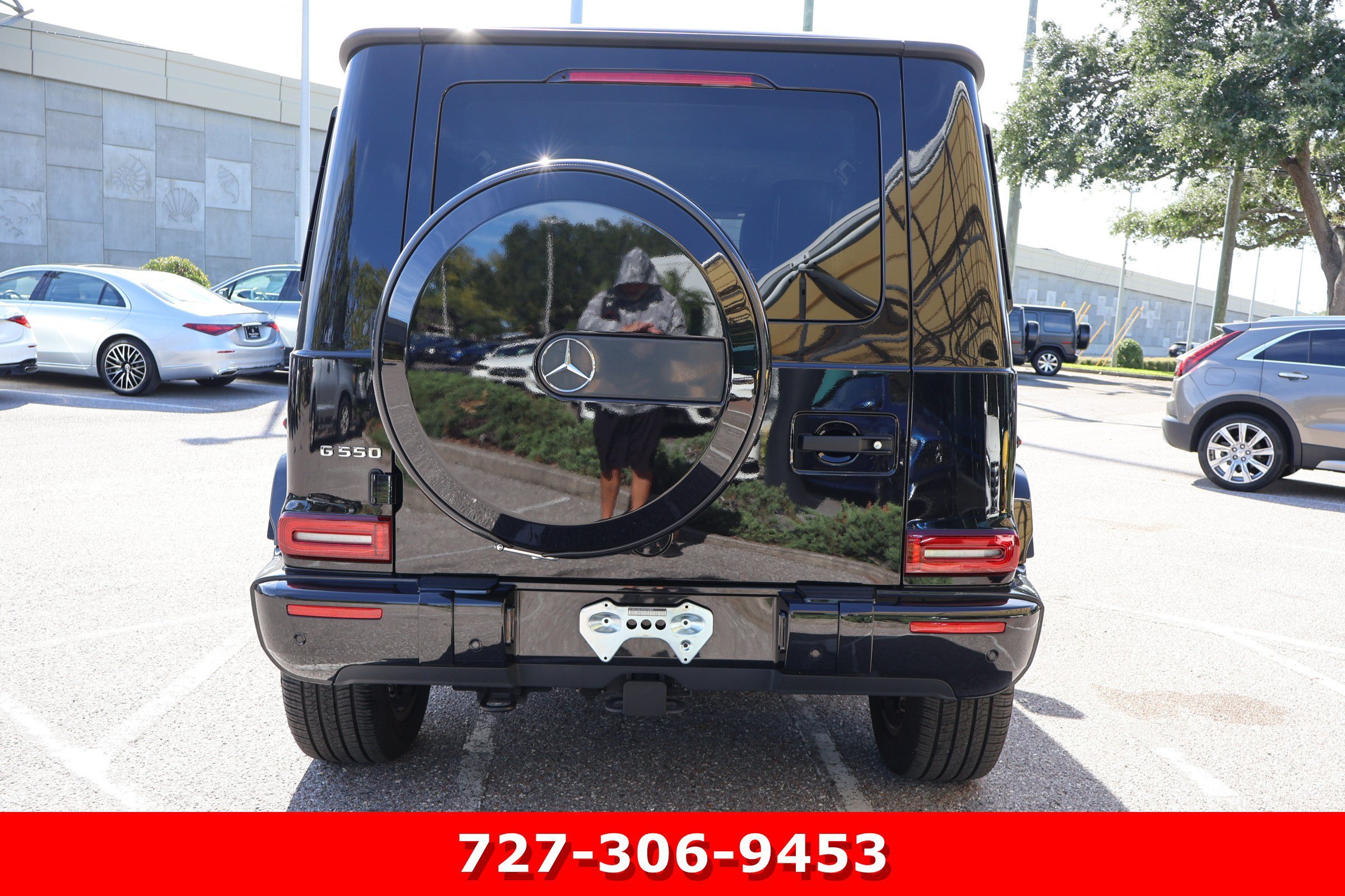 Certified Used 2023 Obsidian Black Metallic Mercedes-Benz G 550 image 8