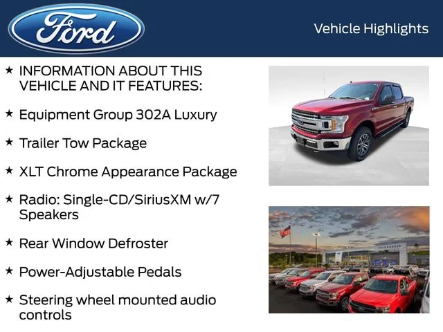 Used 2018 Red Ford XLT image 4