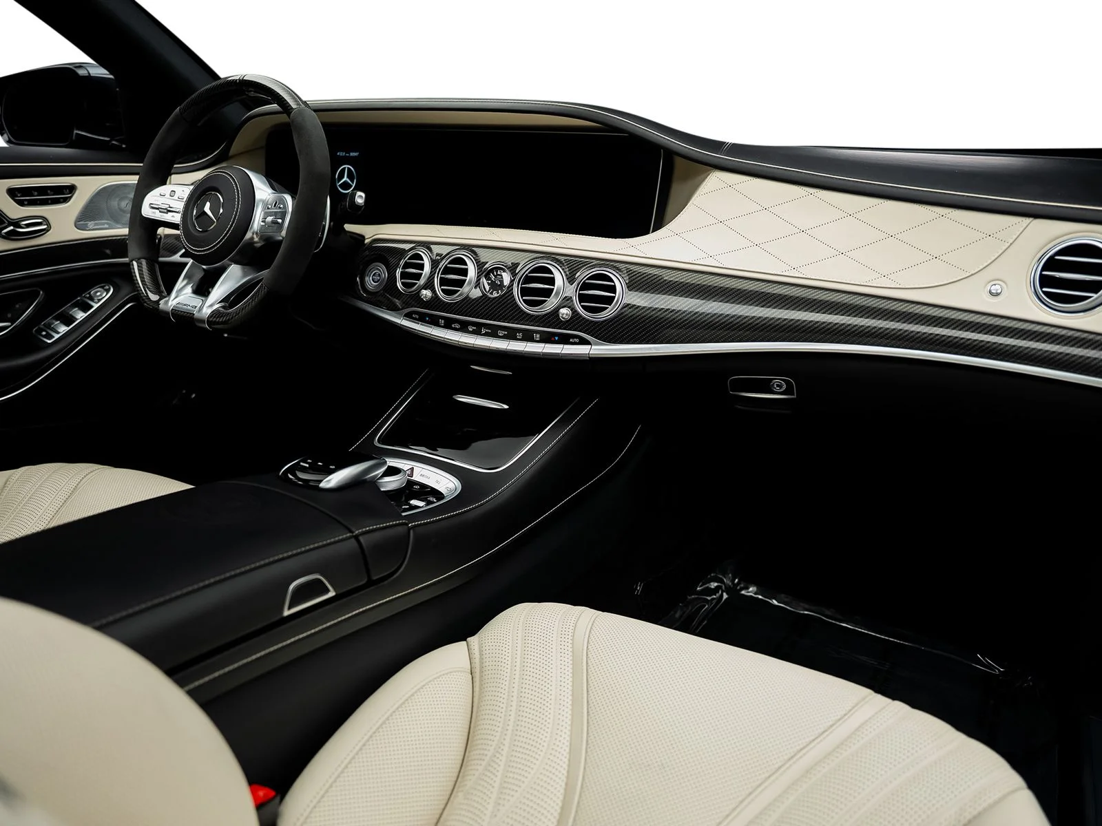 Used 2020 Black Mercedes-Benz S 63 AMG® image 2