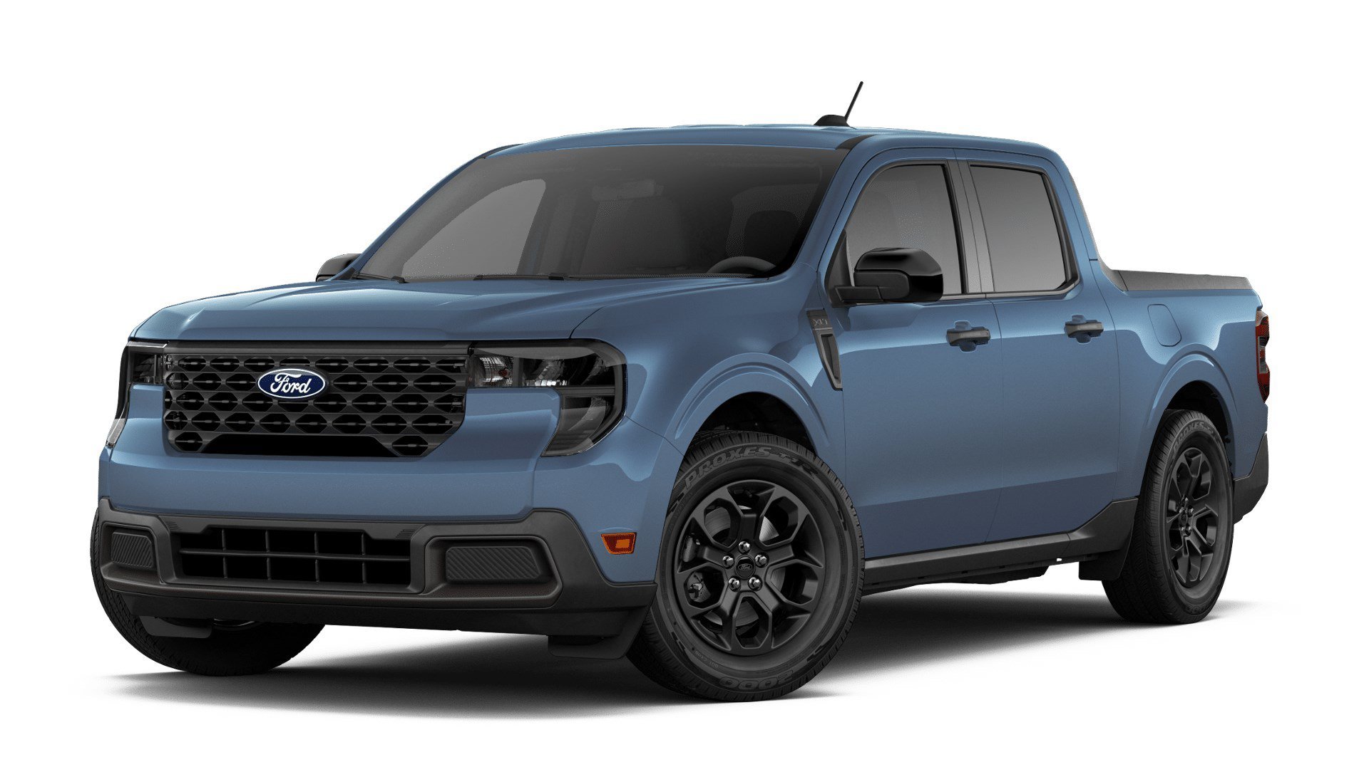 New 2026 Azure Gray Metallic Tri-Coat Ford XLT image 1