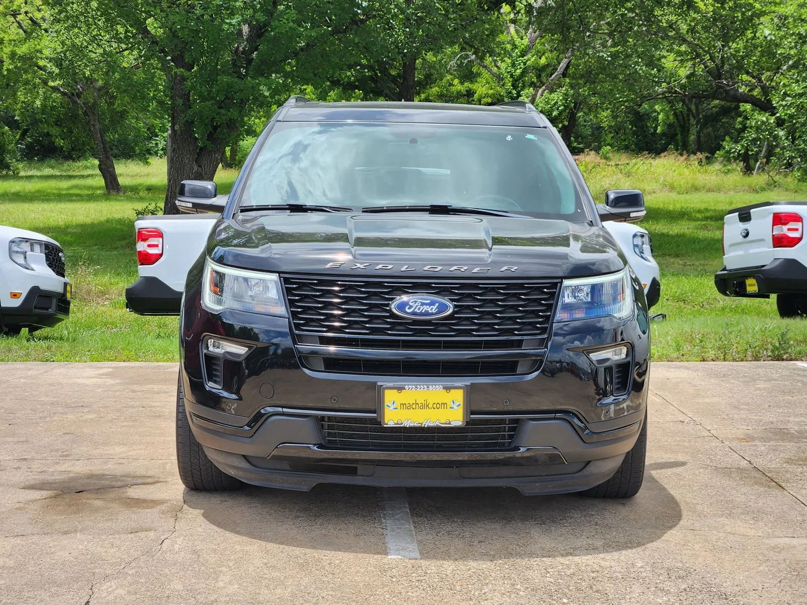 Used 2018 Black Ford Sport image 2