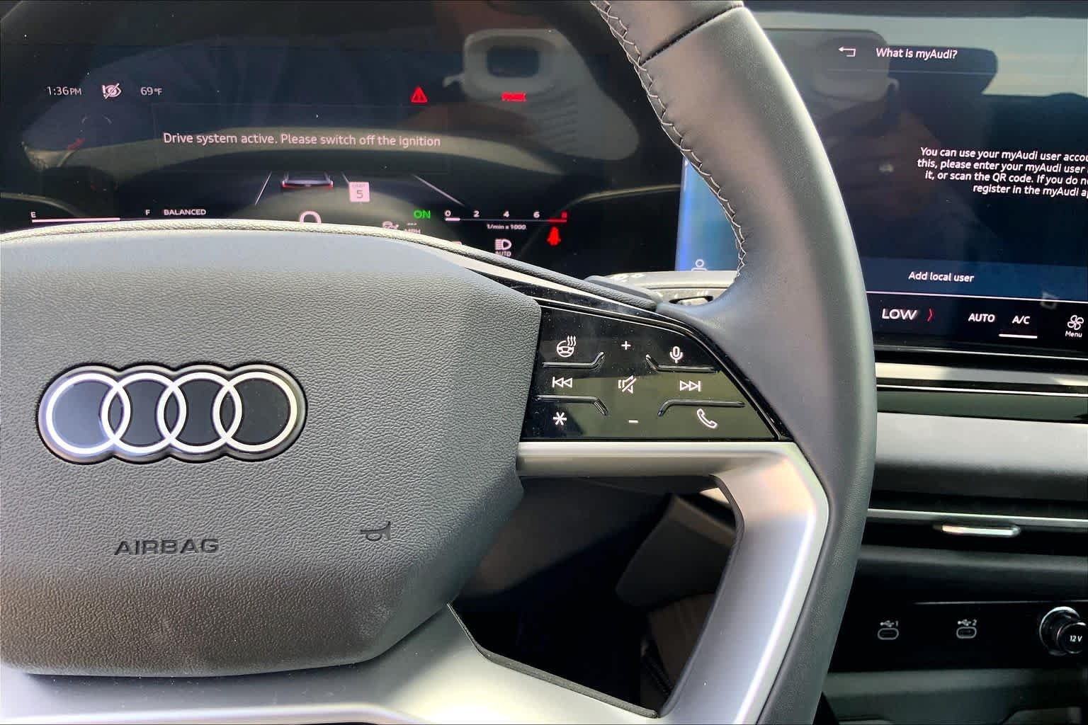 Used 2025 Glacier White Metallic Audi Premium image 25