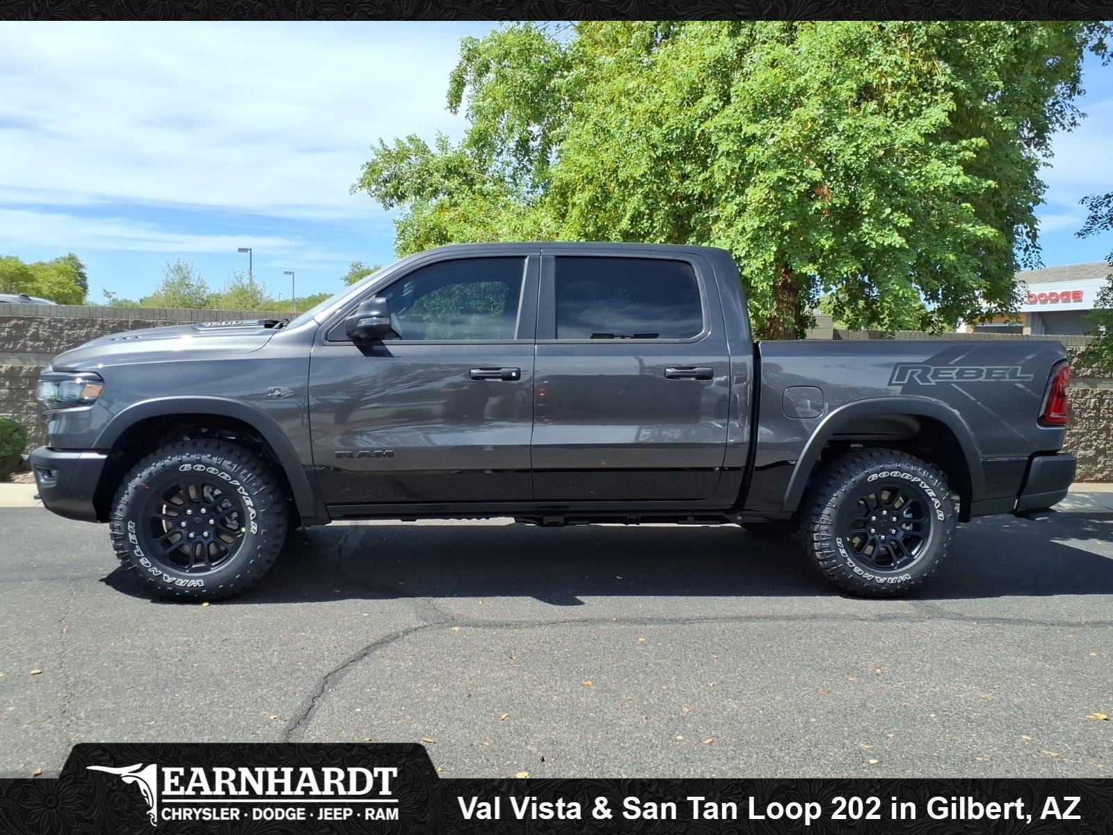 New 2027 Granite Crystal Metallic Clear-Coat Exterior Paint RAM Rebel image 2