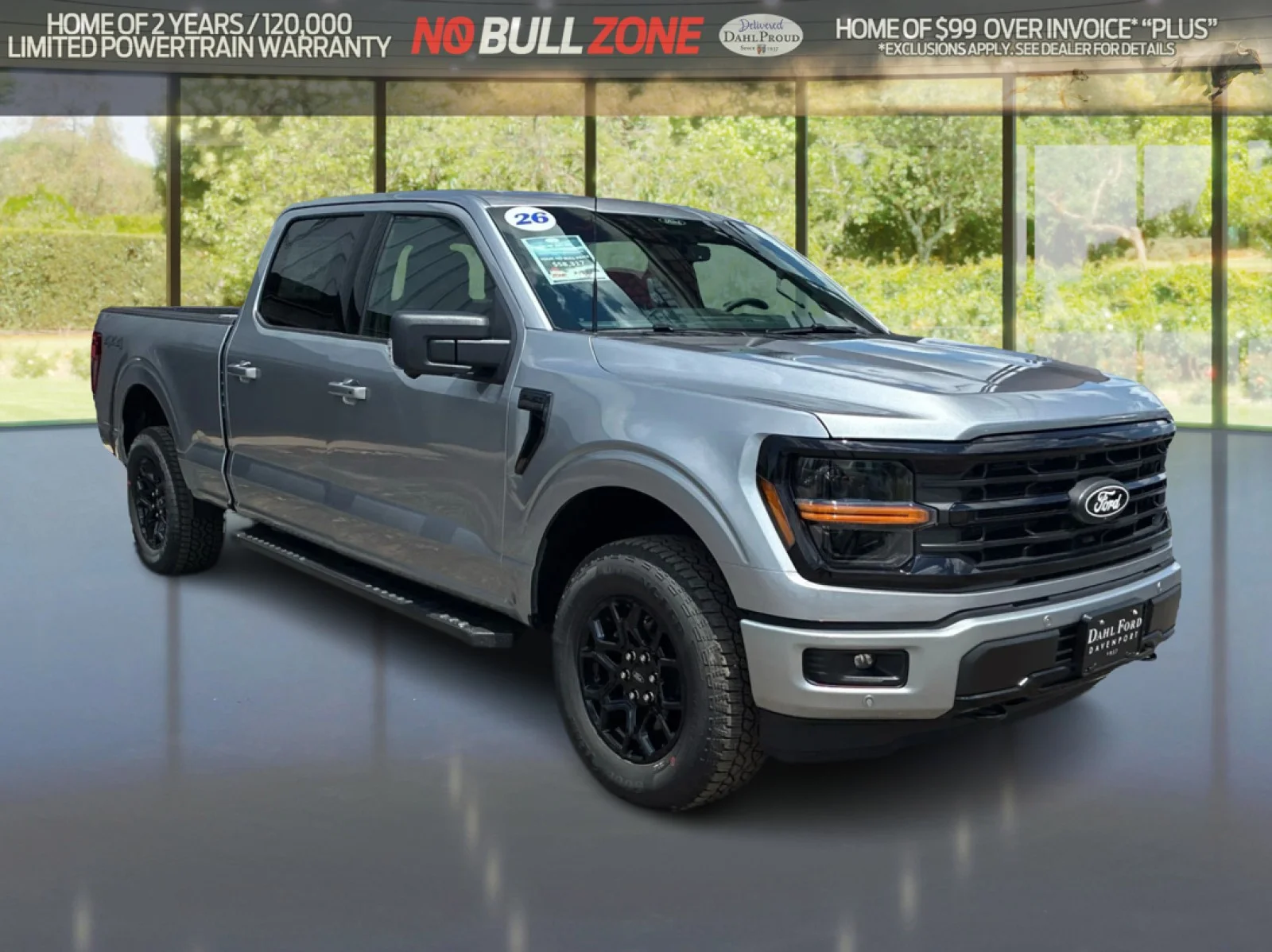 New 2026 Iconic Silver Metallic Ford XLT image 7