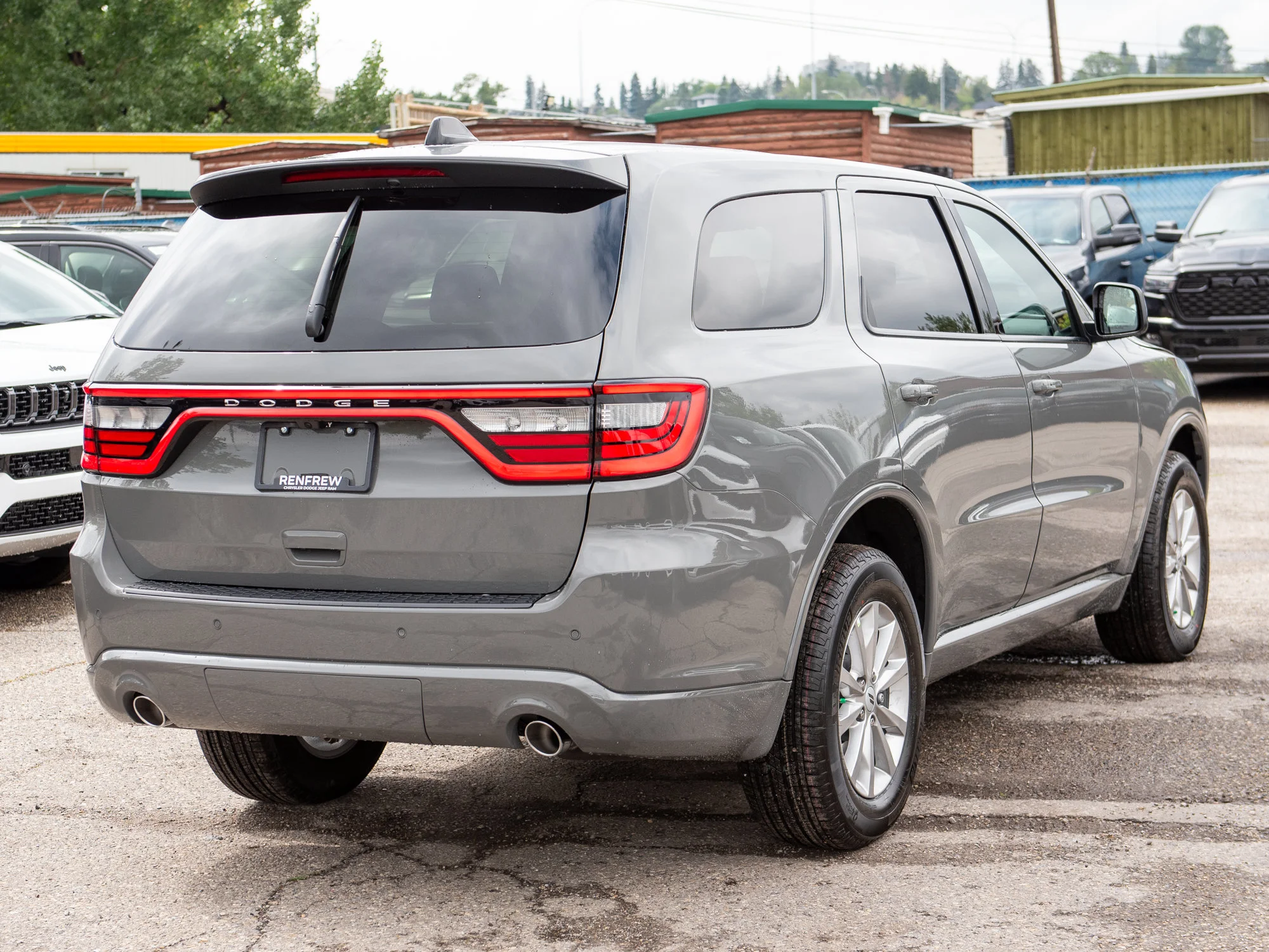 New 2026 Grey Dodge SXT* AWD, Heated Seats/Wheel, Remote Start, Navigation image 6