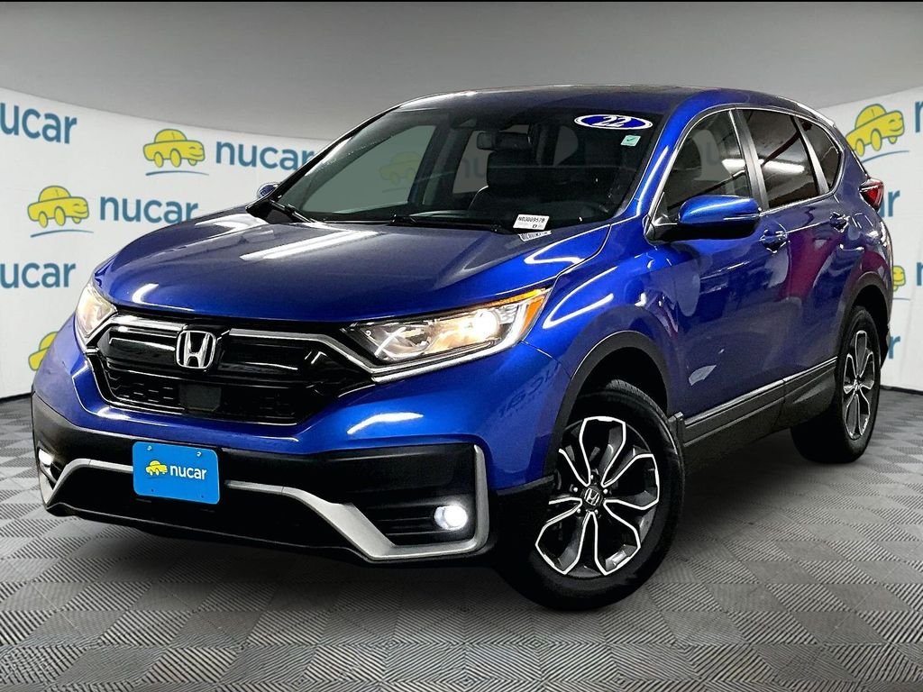 Used 2022 Blue Honda EX-L image 3