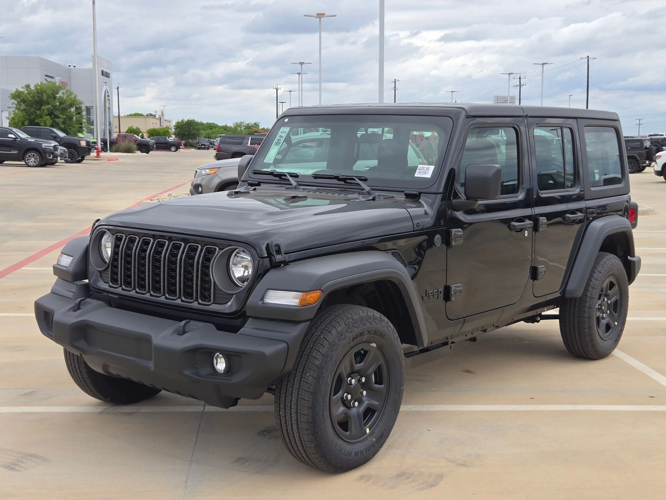 New 2026 Black Clear-Coat Exterior Paint Jeep Sport image 7
