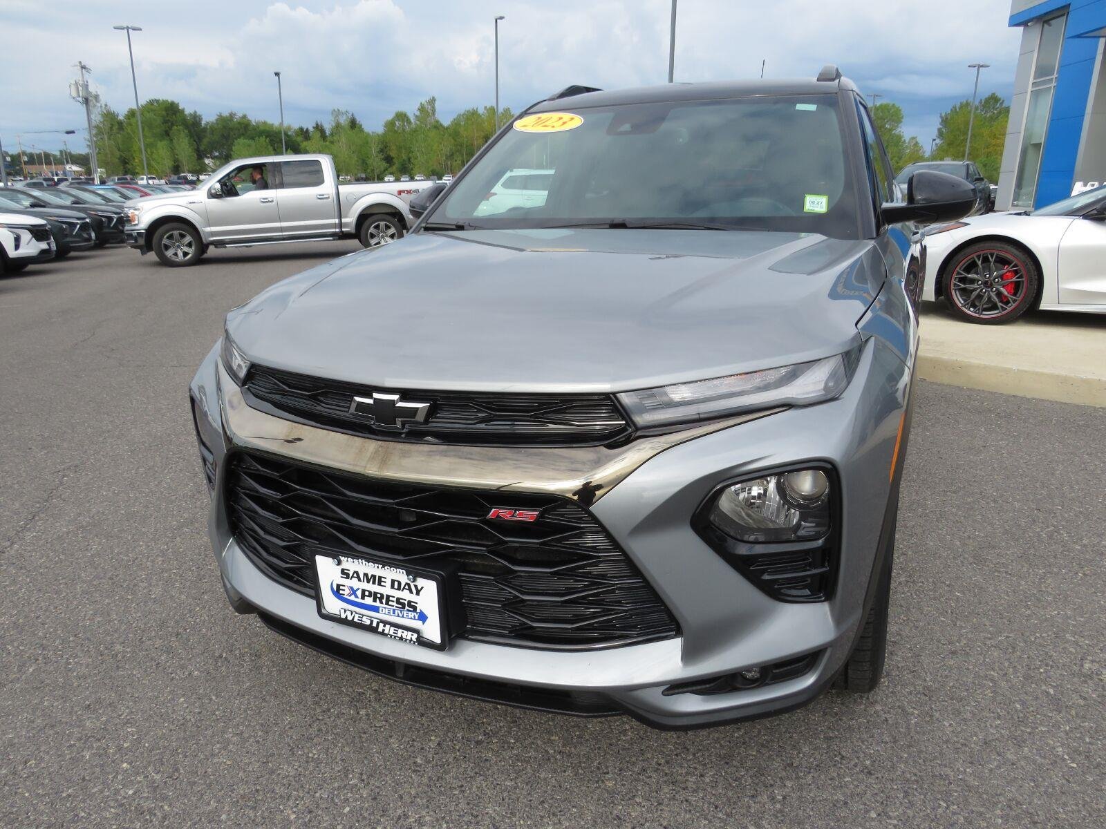 Used 2023 Sterling Gray Metallic Chevrolet RS image 12