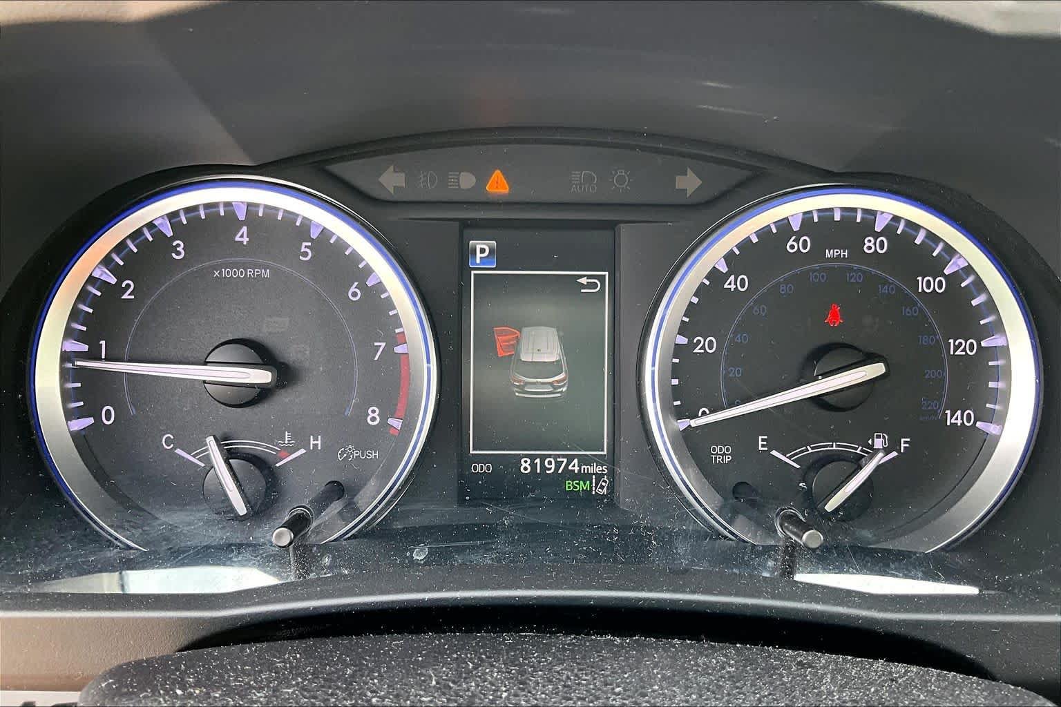 Used 2017 Midnight Black Metallic Toyota XLE image 24