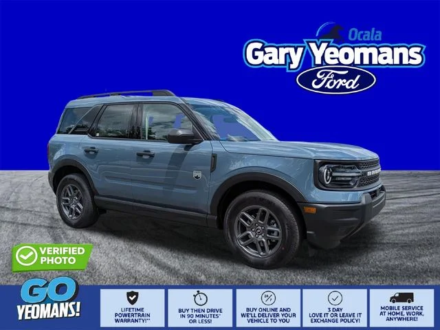 New 2026 Azure Gray Metallic Tri-Coat Ford Big Bend® image 1