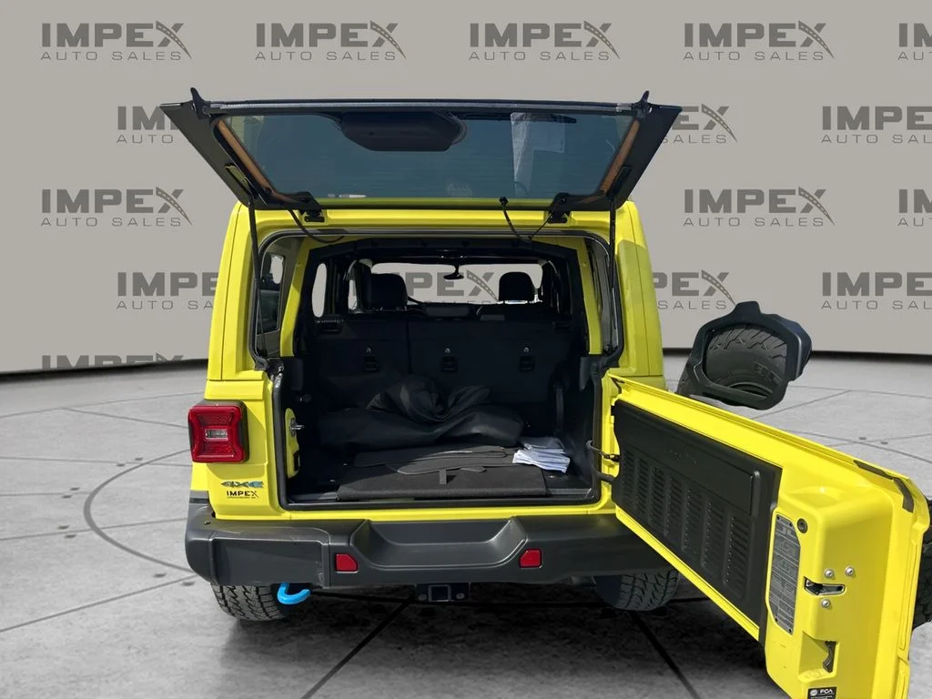 Used 2023 Yellow Jeep Rubicon 4xe image 27