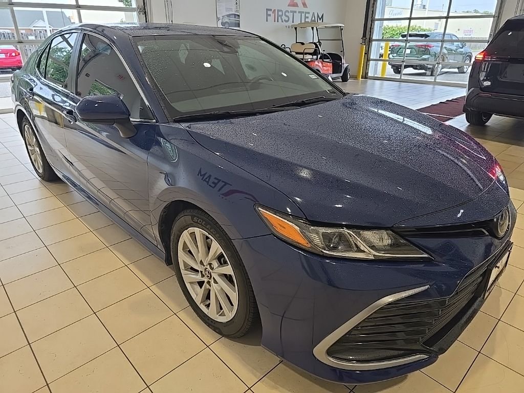 Used 2024 Blue Toyota LE image 3