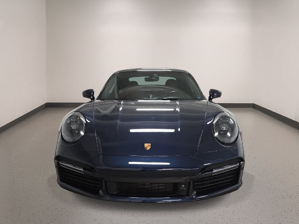 Certified Used 2021 Blue Porsche Turbo S image 9
