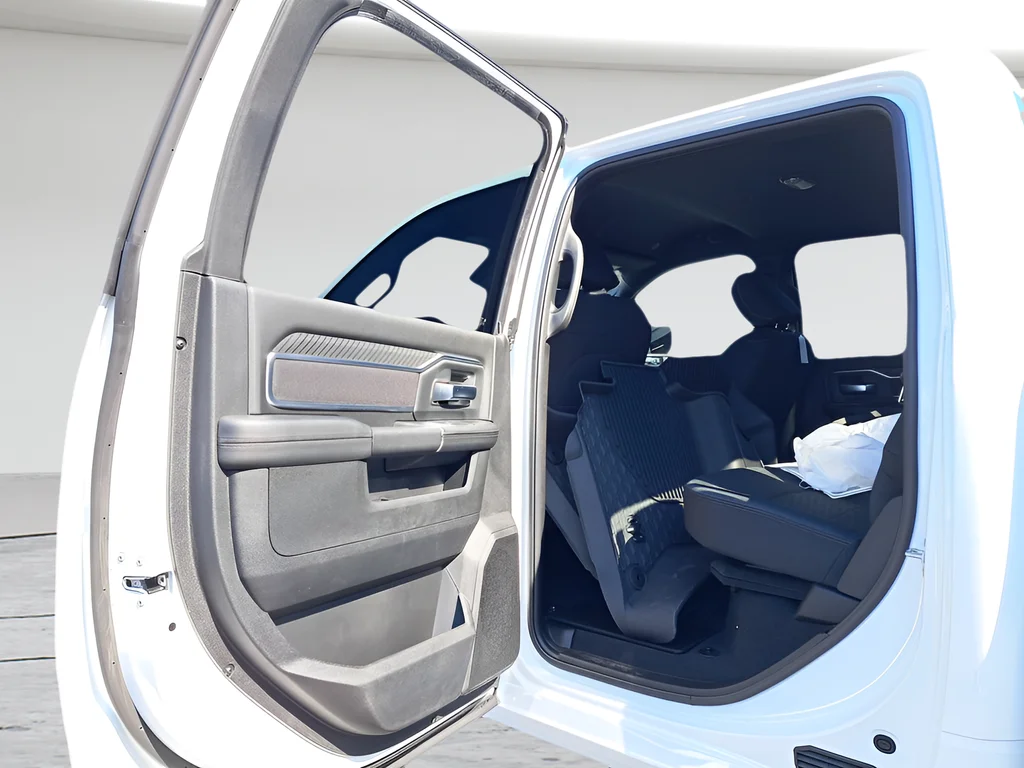 New 2026 Bright White Clear-Coat Exterior Paint RAM Big Horn image 12
