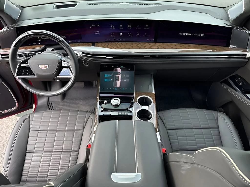 Used 2025 Radiant Red Tintcoat Cadillac Sport Platinum image 16