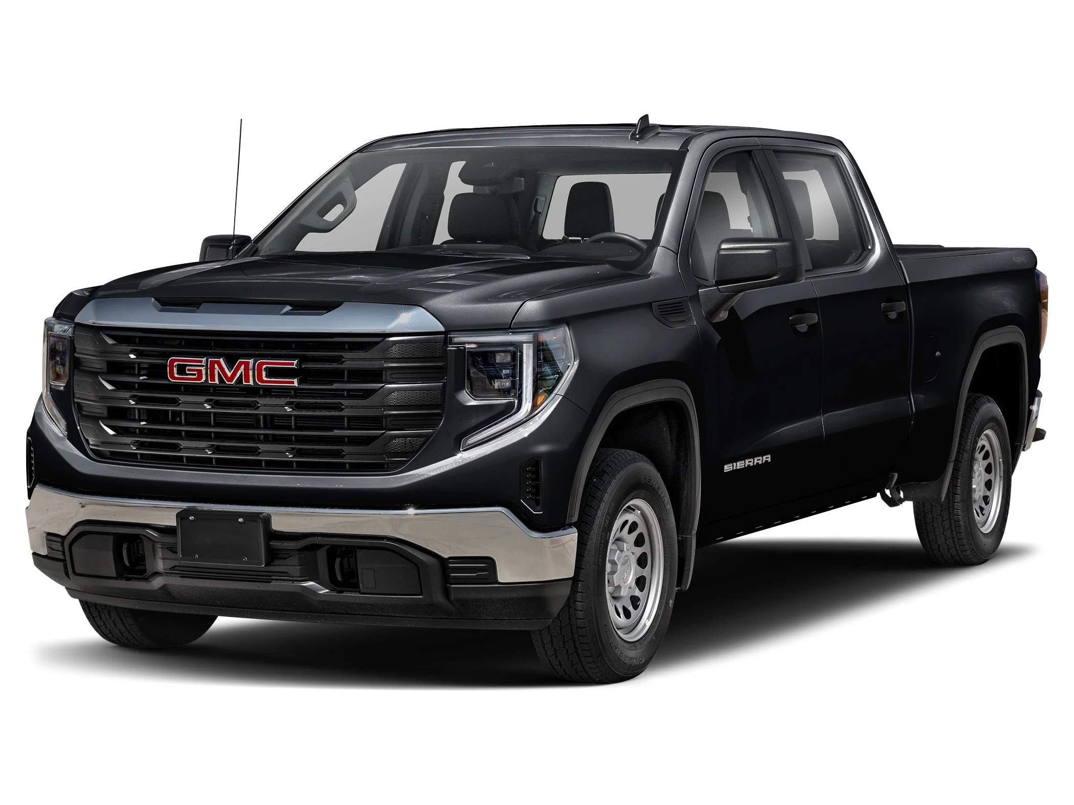 Used 2026 Onyx Black GMC Pro 4x4 Crew Cab 6.6 ft. box 157 in. WB image 1