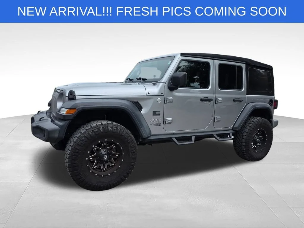 Used 2018 Jeep All-New Wrangler Unlimited Sport S with VIN 1C4HJXDG2JW277117 for sale in Mount Pleasant, SC