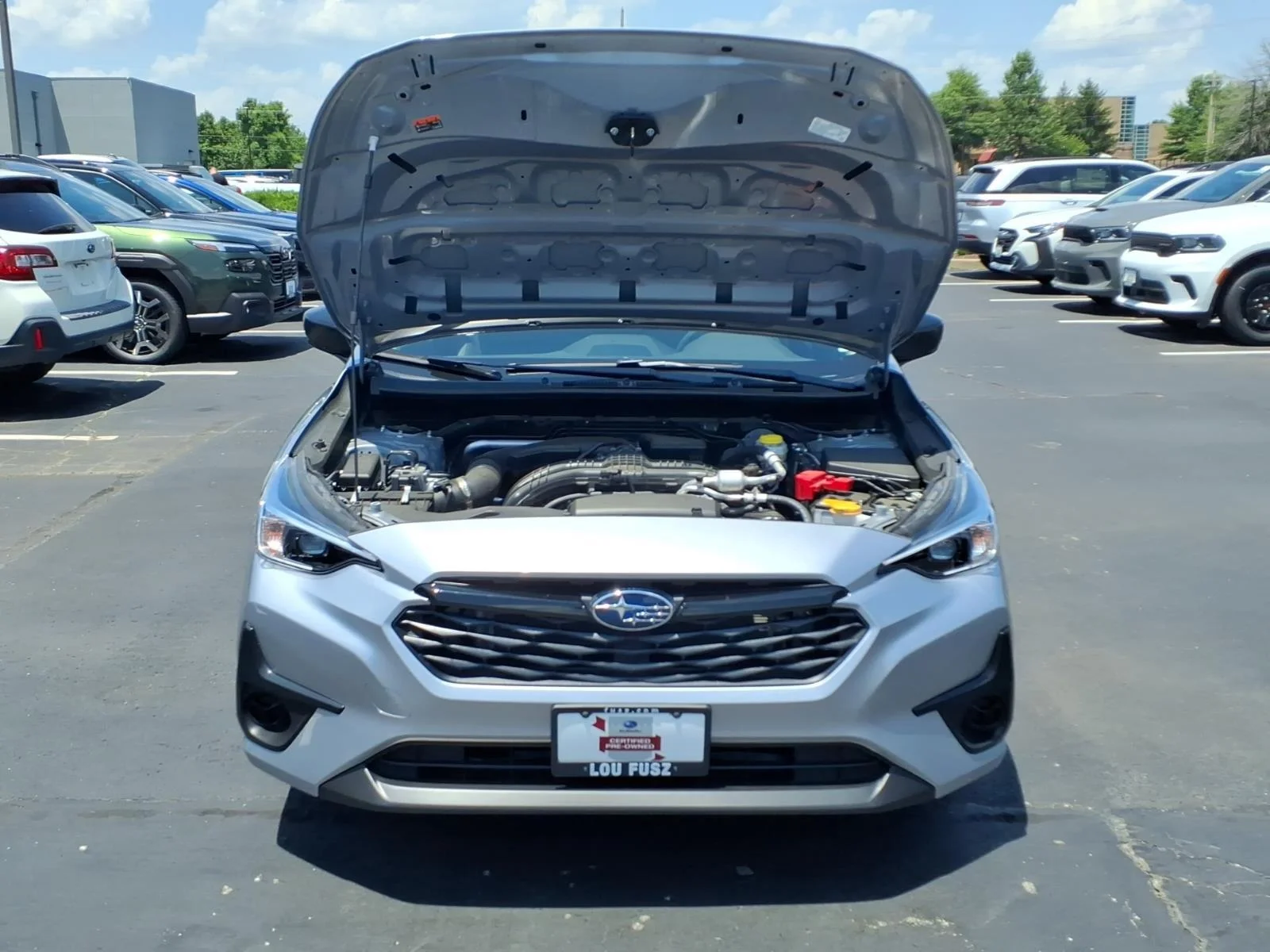 Used 2025 Ice Silver Metallic Subaru SEDAN image 32