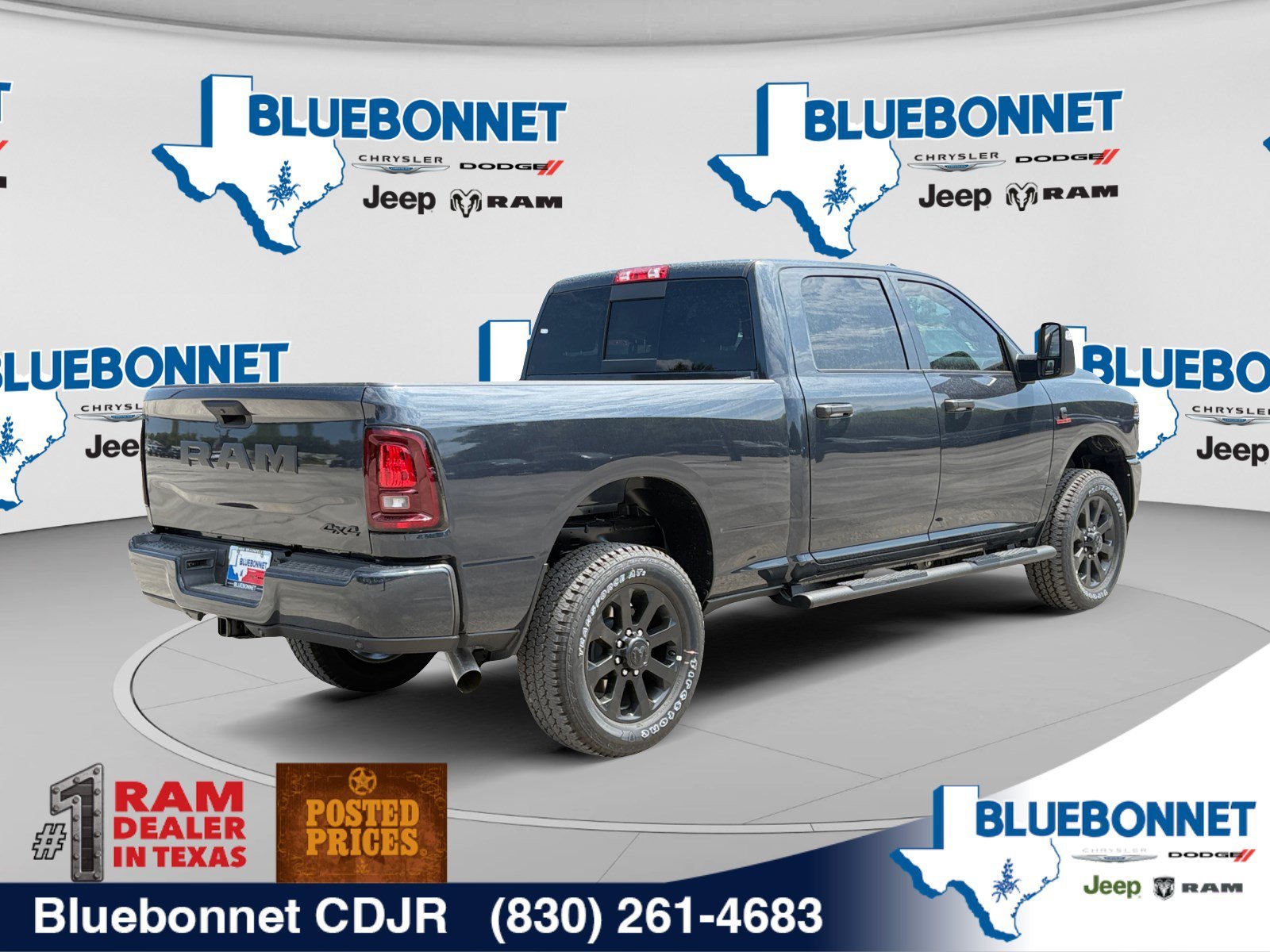 New 2026 Forged Blue Metallic Exterior Paint RAM Black Express image 5