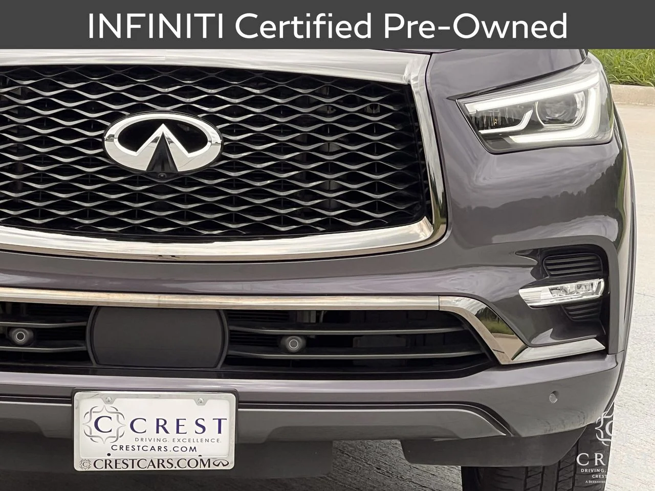 Certified Used 2023 Anthracite Gray INFINITI PREMIUM SELECT image 9