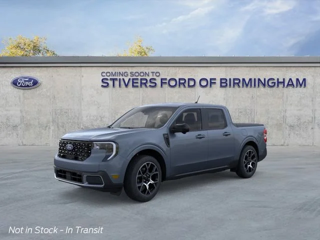New 2026 Azure Gray Metallic Tri-Coat Ford Lariat® image 2