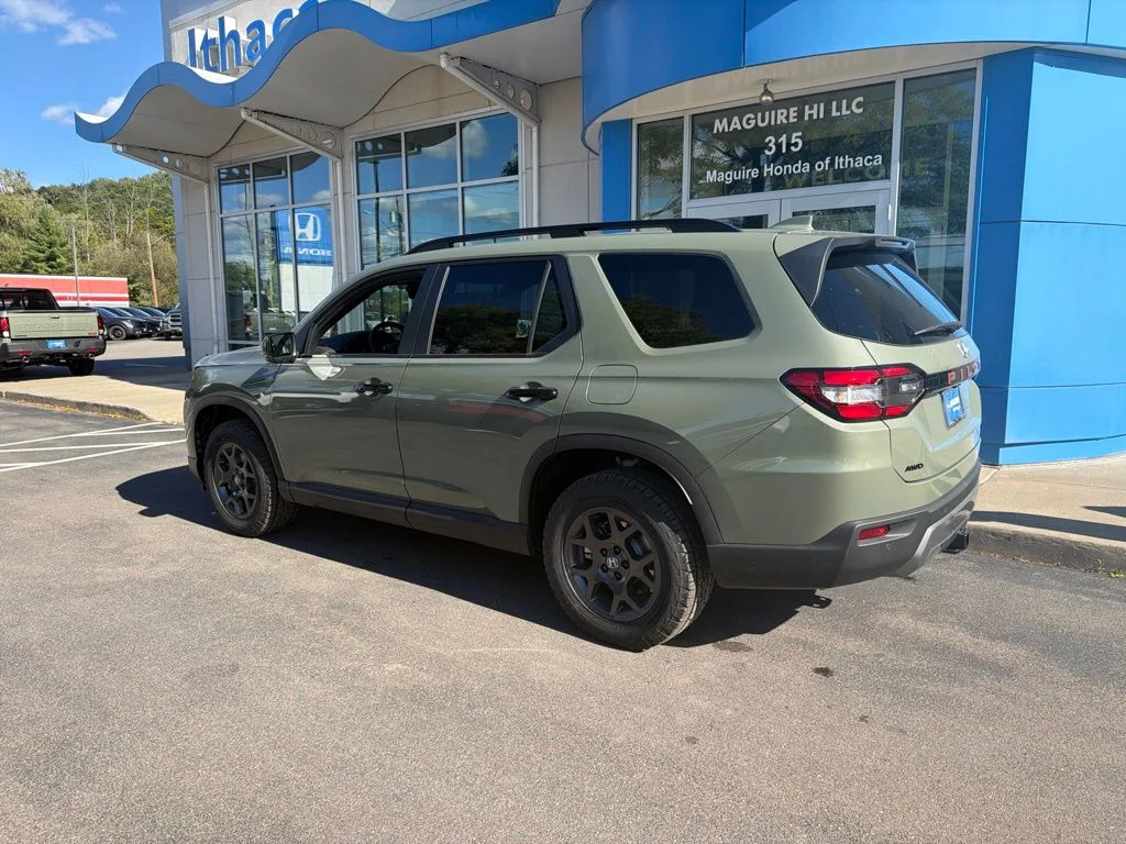 New 2026 Ash Green Metallic Honda AWD TrailSport image 9