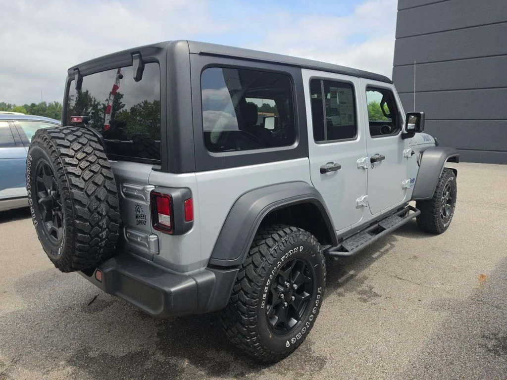 Used 2023 Silver Jeep Willys 4xe image 2