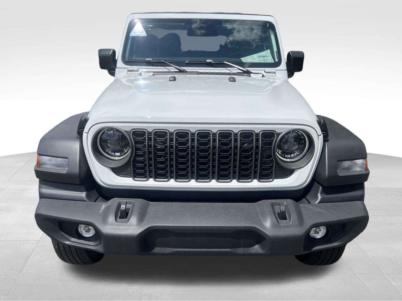 New 2026 Bright White Clear-Coat Exterior Paint Jeep Sport S image 9