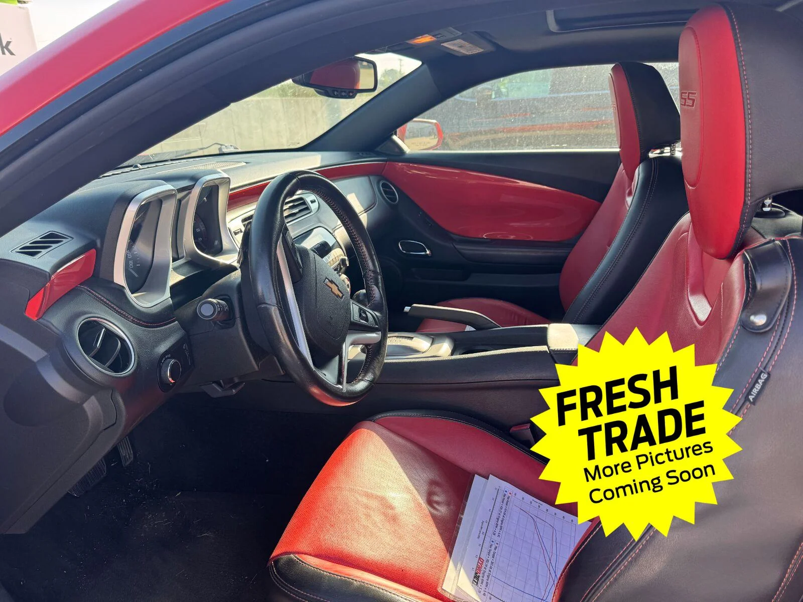 Used 2012 Inferno Orange Metallic Chevrolet 2SS image 6