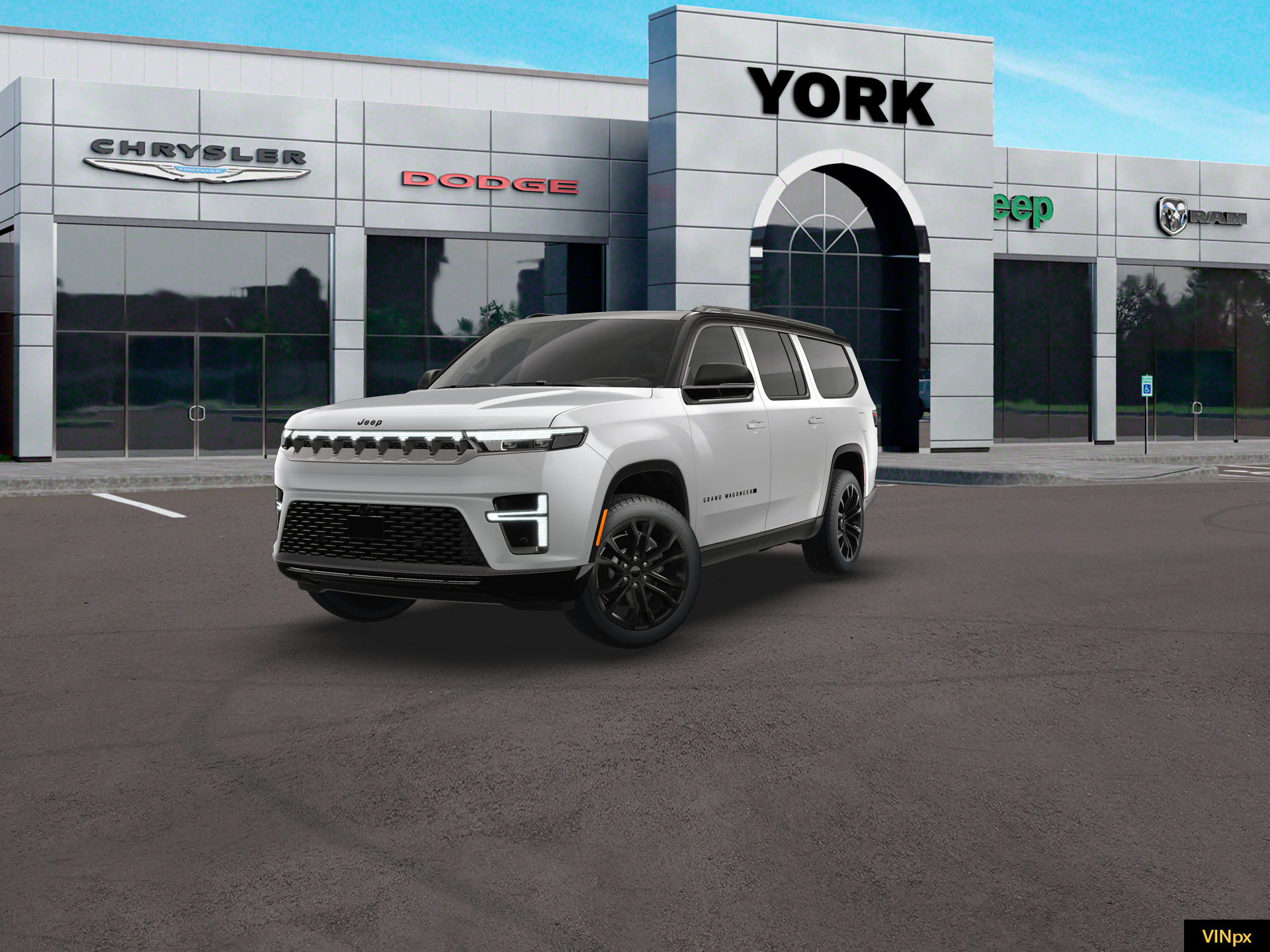 New 2026 Bright White Clearcoat Jeep Summit Reserve image 1