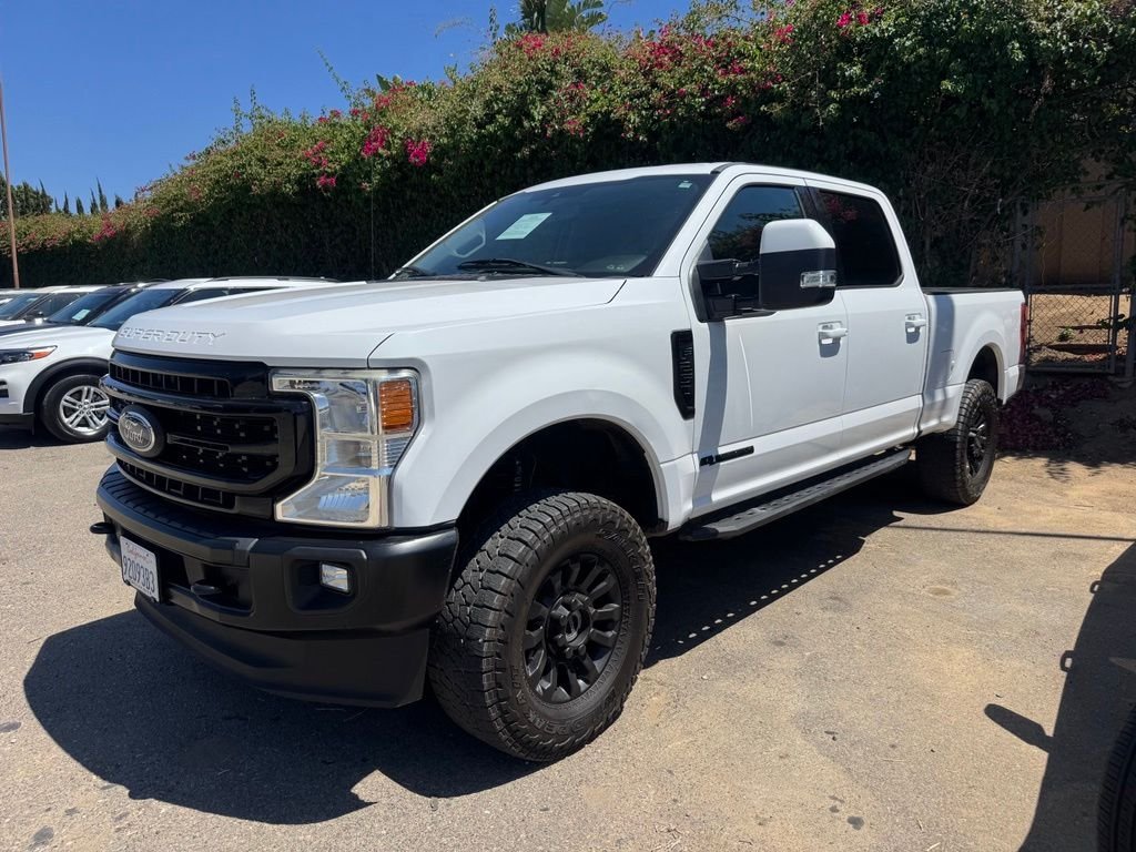 Used 2020 Oxford White Ford Lariat image 1