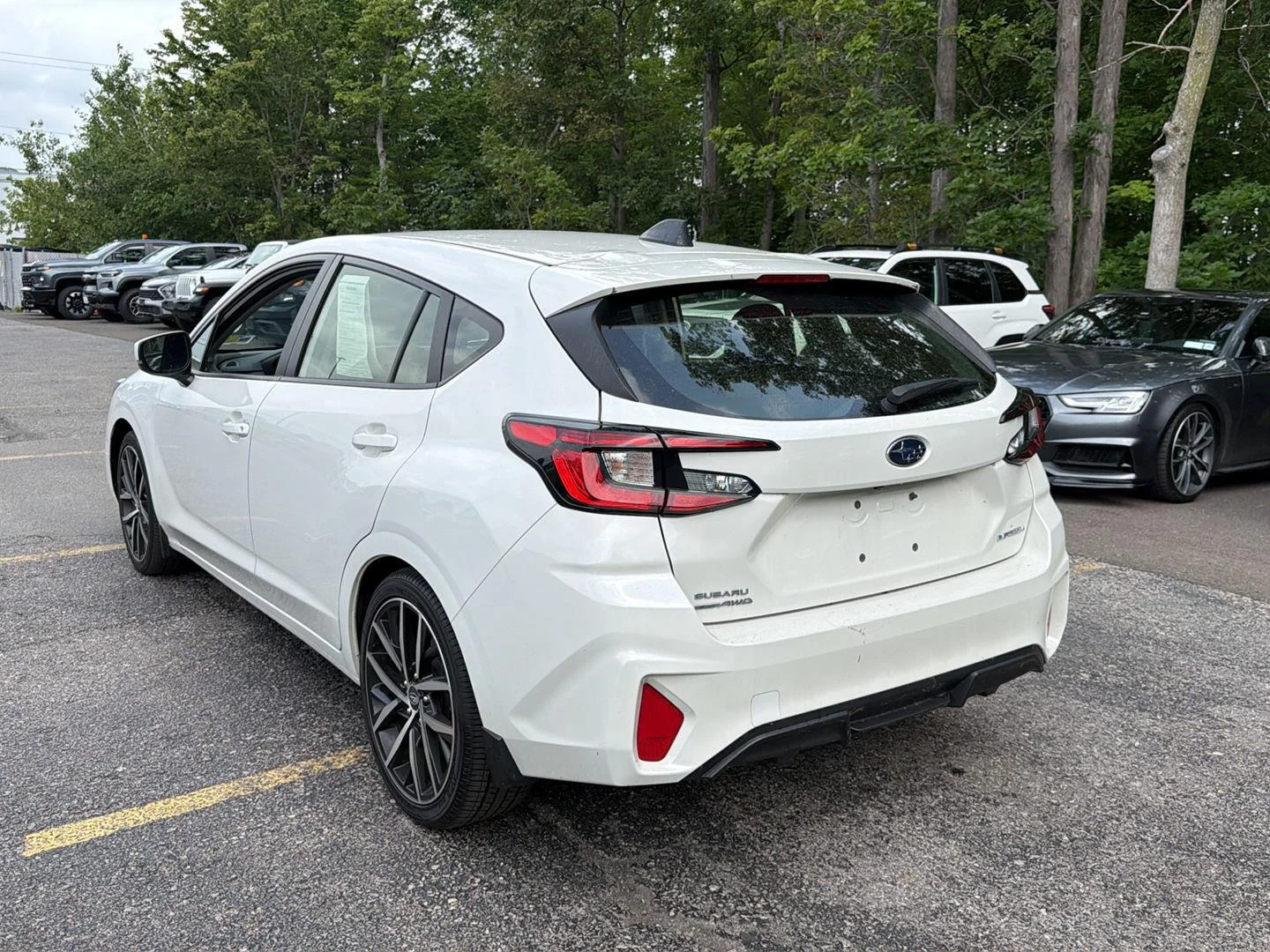 Used 2024 Crystal White Pearl Subaru Sport image 10