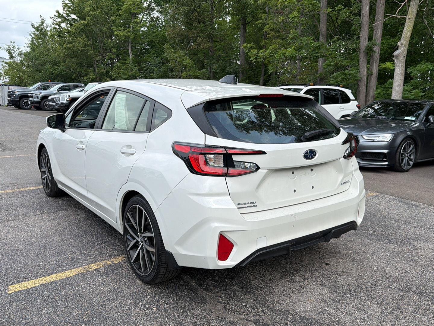 Used 2024 Crystal White Pearl Subaru Sport image 10