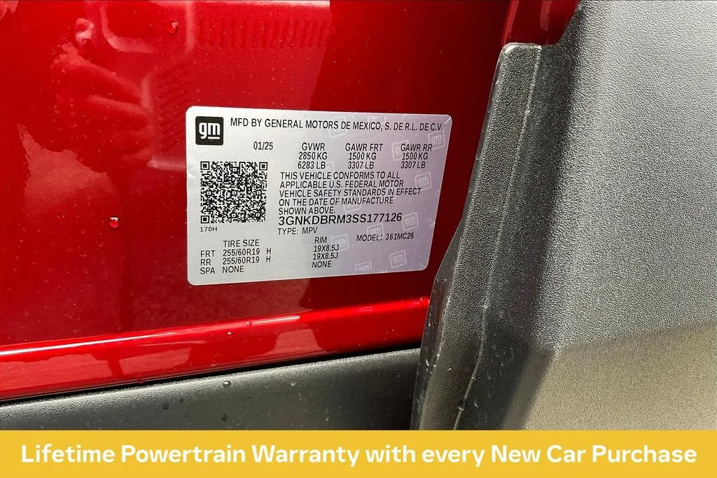 New 2025 Radiant Red Tintcoat Chevrolet LT image 8