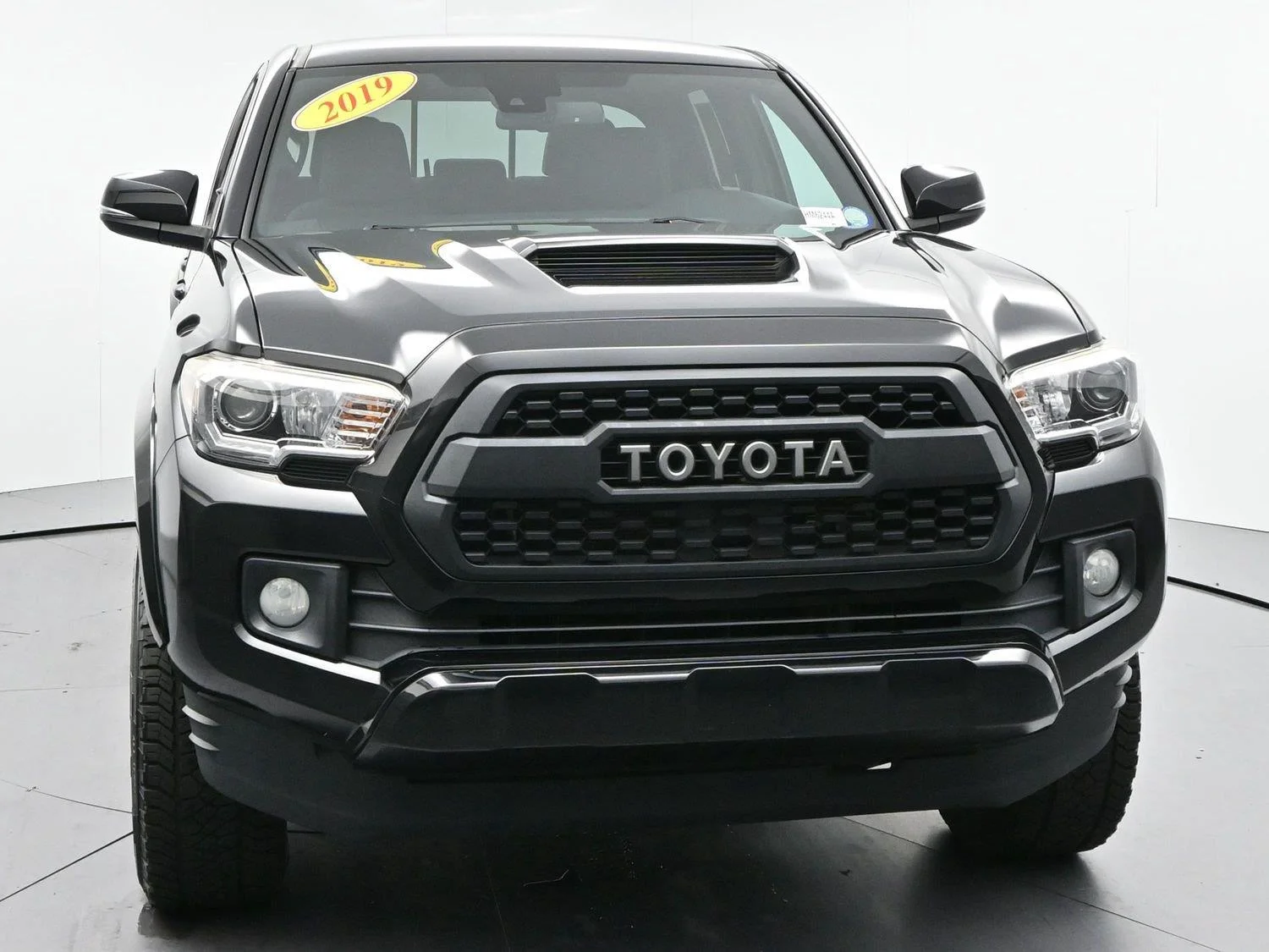 Used 2019 Midnight Black Metallic Toyota TRD Sport image 3