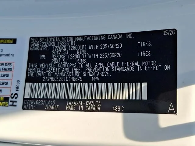 New 2026 Ultra White Lexus LUXURY AWD image 23
