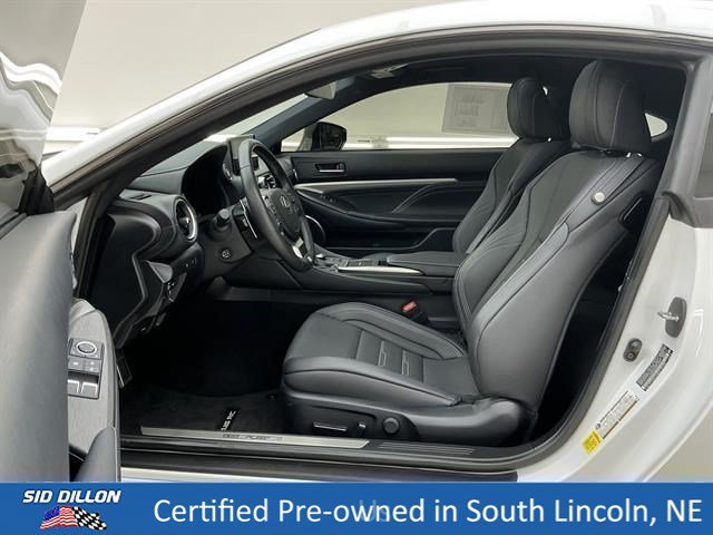 Certified Used 2024 ULTRA WHITE Lexus RC 350 F SPORT image 17