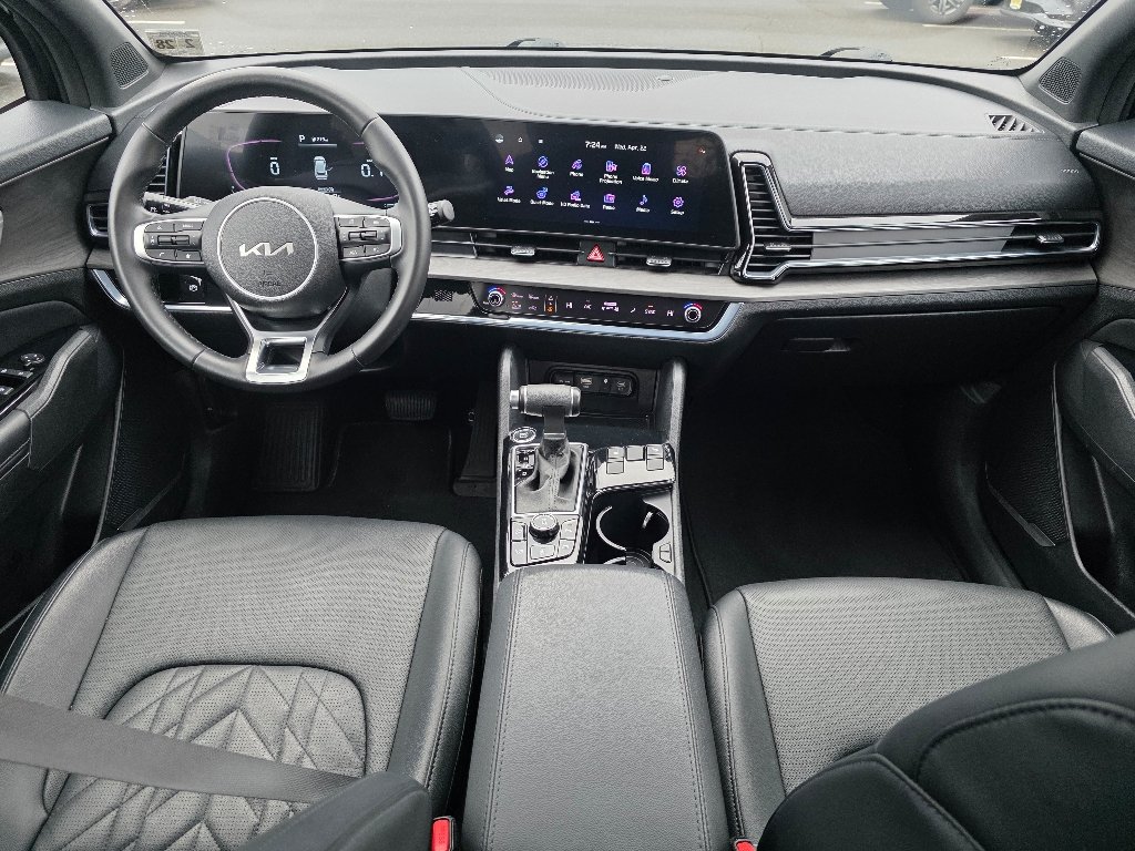 Used 2023 Ebony Black Kia X-Line image 2
