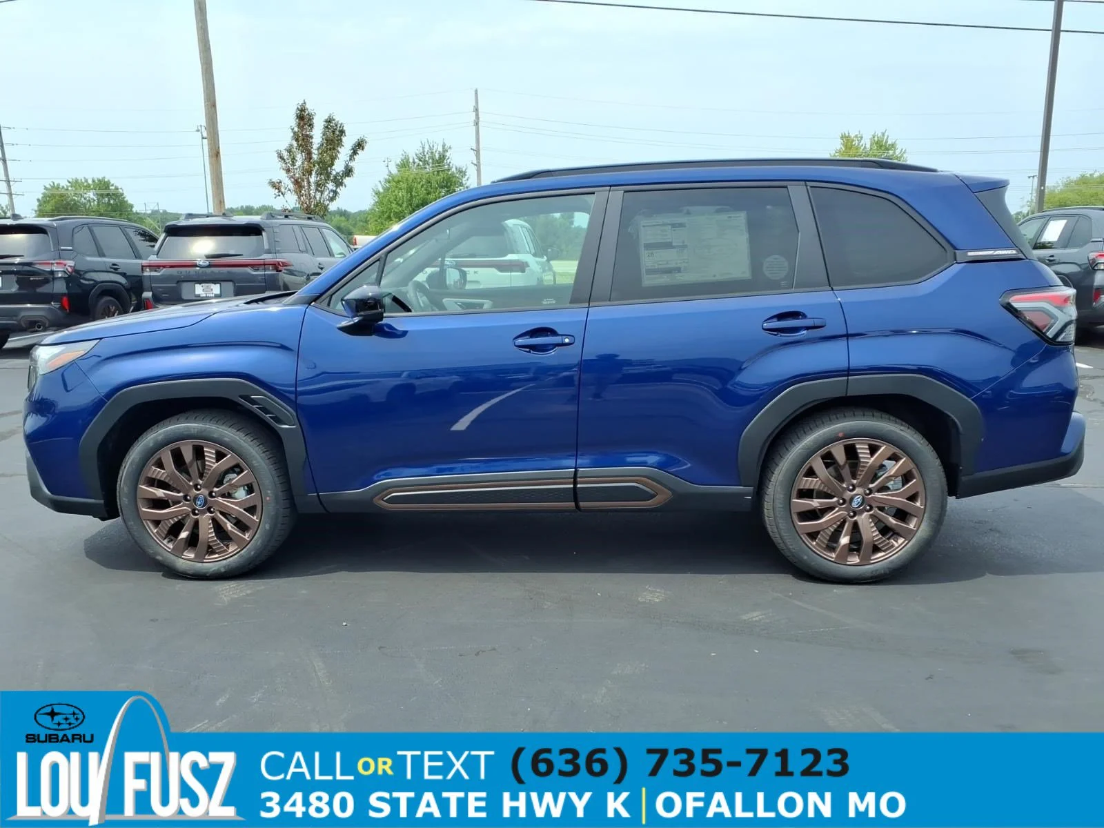 New 2026 SAPPHIRE BLUE PEARL Subaru Sport image 3