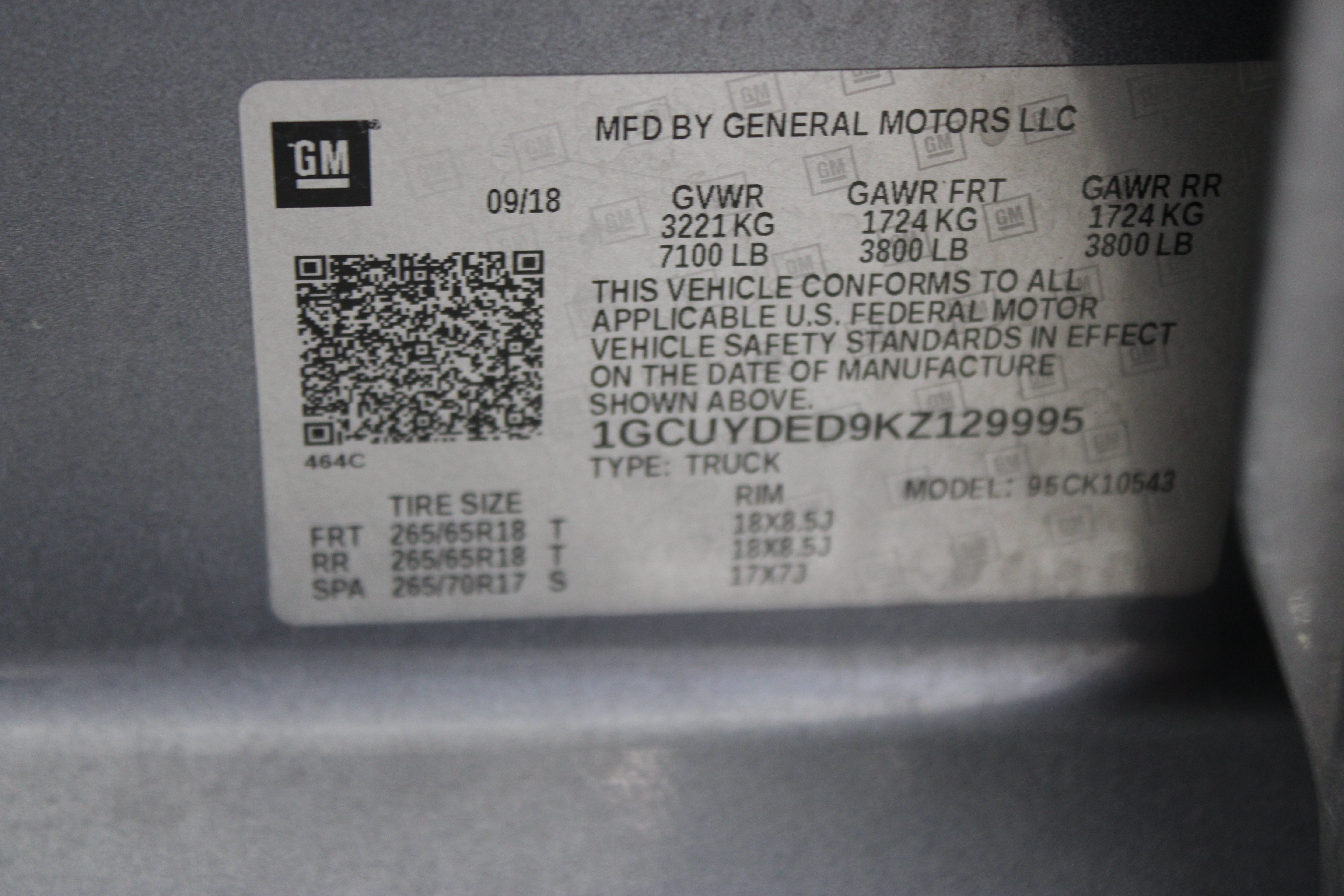 Used 2019 Satin Steel Metallic Chevrolet LT 5.3L image 40