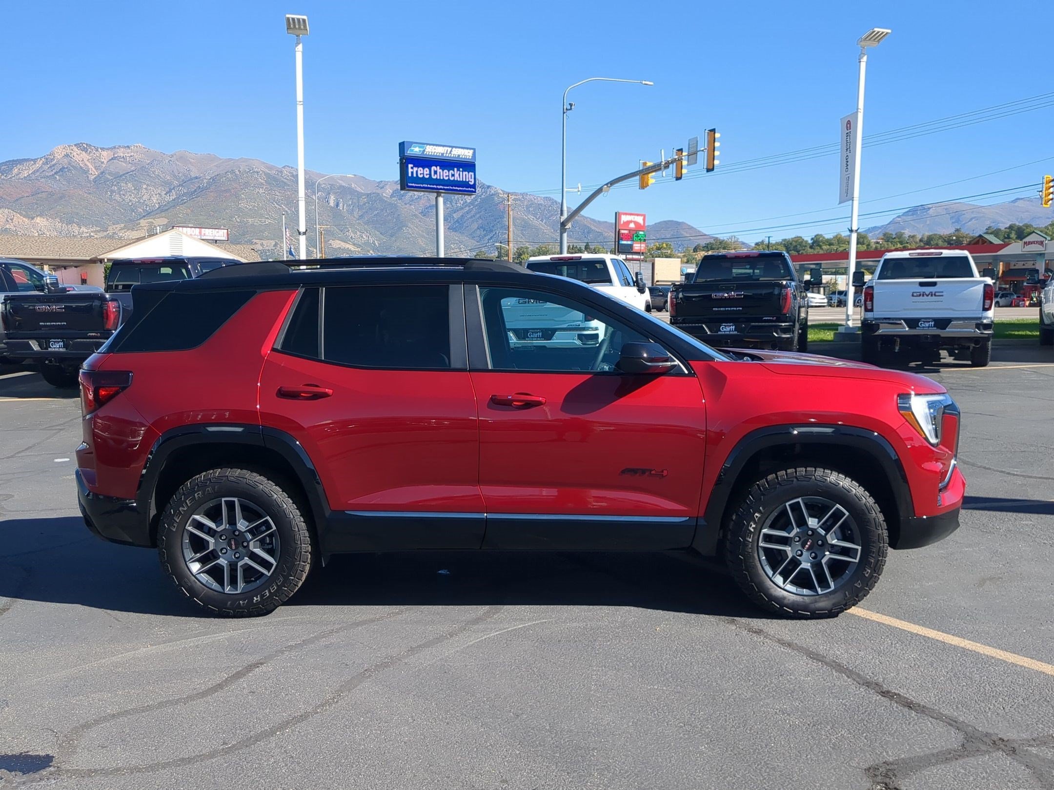 New 2027 Volcanic Red Tintcoat GMC AT4 image 2