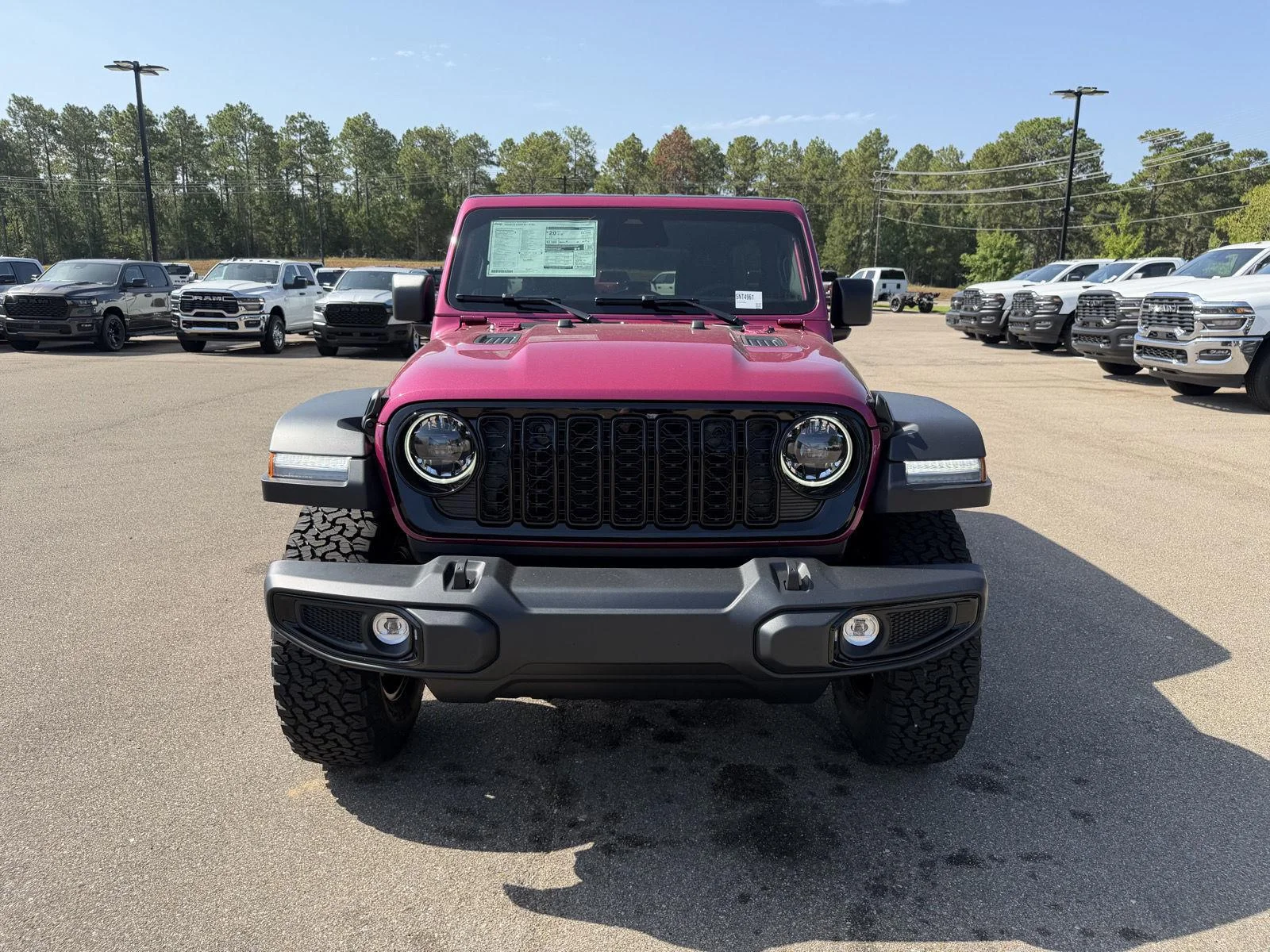New 2026 Tuscadero Pearl-Coat Exterior Paint Jeep Willys image 2
