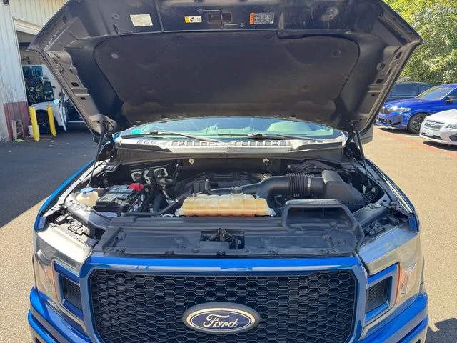 Used 2018 Lightning Blue Ford XLT image 19