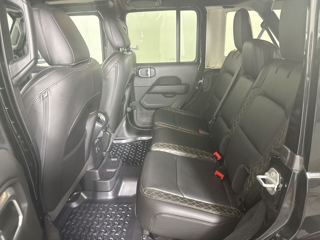 Used 2021 Black Jeep Unlimited Sahara High Altitude image 24