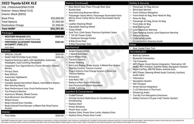 Certified Used 2023  Toyota XLE image 36