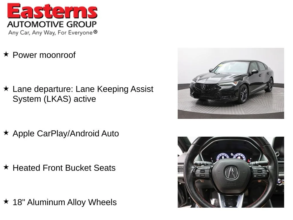 Used 2024 Black Acura A-Spec Package image 11