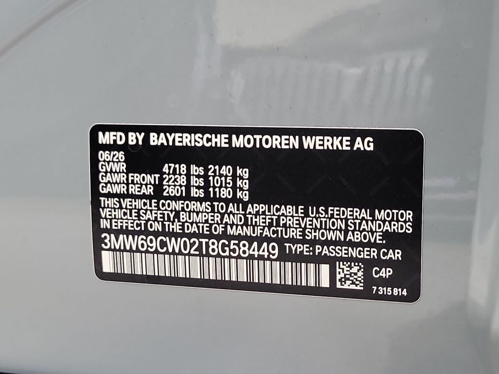 New 2026 Brooklyn Grey Metallic BMW 330i image 31