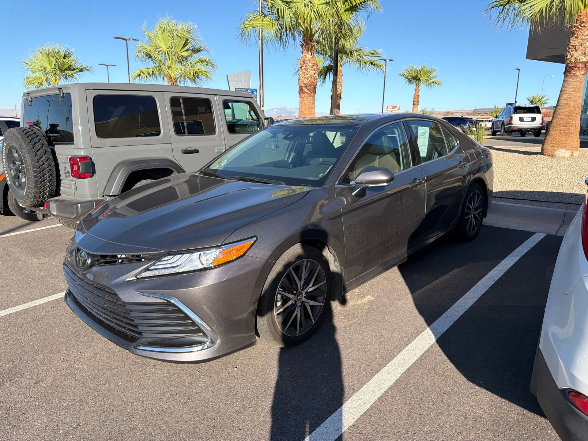 Used 2024 Gray Toyota XLE image 1